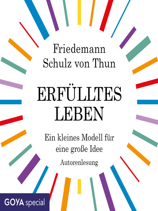 Cover image for Erfülltes Leben. Ein kleines Modell für eine große Idee